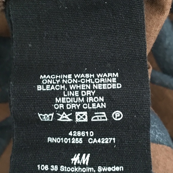 Tropical Hawaiian Print Sleeveless Shift Dress 100 % Cotton H & M Size 8 - Picture 9 of 10